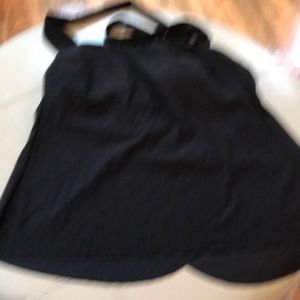 Black tankini top TALBOTS sz12